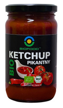 Ketchup pikantny bezglutenowy 350 g - Bio Food (BIO)