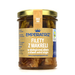 Makrela Filety W Bio Oliwie Z Oliwek Extra Virgin 190 G (125 G) (Słoik)  -  EMPERATRIZ