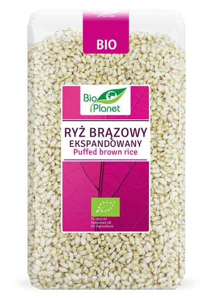 Ryż Brązowy Ekspandowany (Preparowany) 150g - Bio Planet 