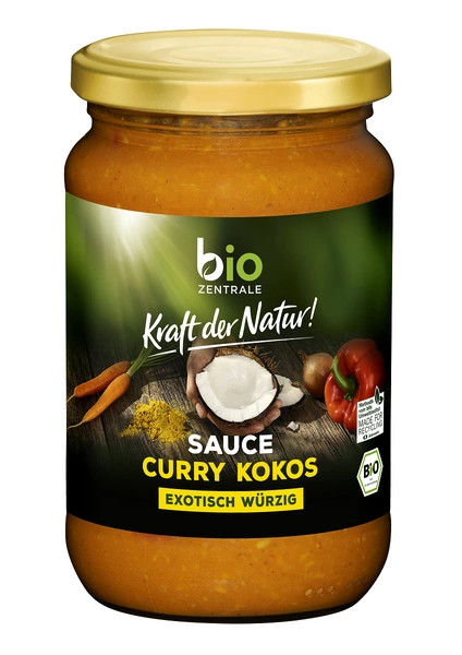 Sos Curry-Kokos 340ml - Bio Zentrale