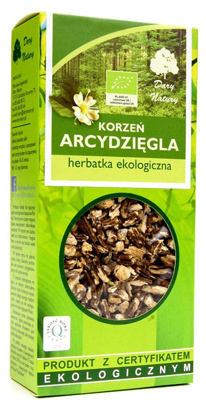 Herbatka z korzenia arcydzięgla 100 g - Dary Natury (BIO)