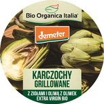 Karczochy grillowane z ziołami i oliwą z oliwek extra birgin 125 g - Bio Organica Italia (BIO)