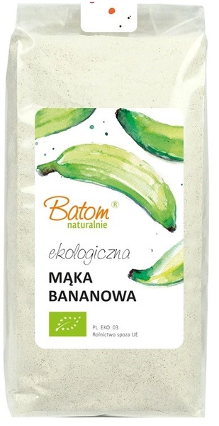 Mąka Bananowa Bio 500 G  -  BATOM