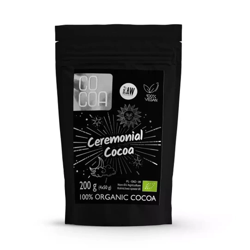 Kakao Ceremonialne Bio (4 X 50 G) 200 G - Cocoa