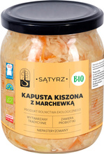 Kapusta kiszona z marchewką 450 g  - Sątyrz (BIO)