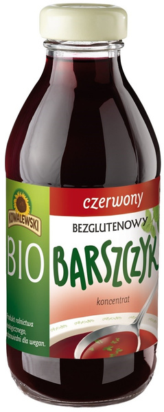 Barszcz czerwony bezglutenowy koncentrat 320 ml - Kowalewski (EKO)