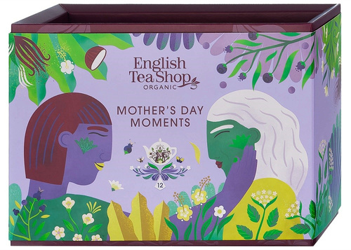 Kolekcja herbat na Dzień Mamy piramidki 3 smaki 12 szt. 24 g - English Tea Shop (EKO)
