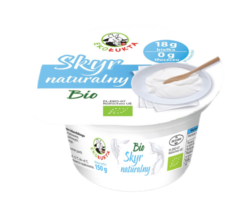 Jogurt skyr typu islandzkiego naturalny 150 g - Eko Łukta (EKO)