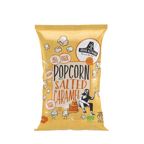 Popcorn słony karmel bezglutenowy 75 g - John Altman (EKO)