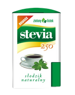 Stevia naturalny słodzik pastylki w dozowniku 250 szt. 13 g - Zielony Listek