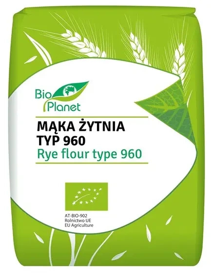 Mąka żytnia typ 960 1 kg - Bio Planet (EKO)