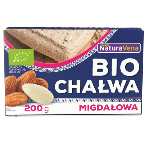 Chałwa migdałowa 200 g - Naturavena (BIO)