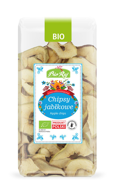 CHIPSY JABŁKOWE BIO 50 g - BIO RAJ