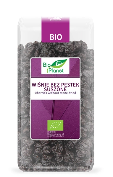 Wiśnie Bez Pestek Suszone 400 g - Bio Planet