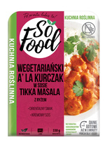 Tikka Masala Z Ryżem A'La Kurczak 330 G - So Food