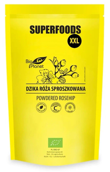 Dzika róża sproszkowana 500 g - Bio Planet (EKO)