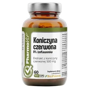 Koniczyna czerwona ekstrakt (500 mg) bezglutenowy 60 szt. - Pharmovit