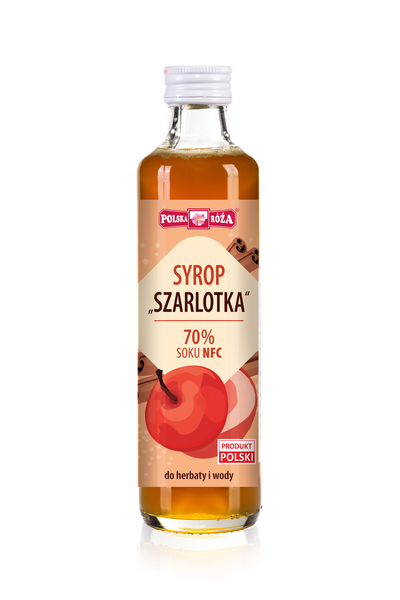 Syrop "Szarlotka" 250 Ml - Polska Róża