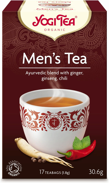 Herbatka dla mężczyzn (men's tea) (17 saszetek) 30,6 g - Yogi Tea (BIO)