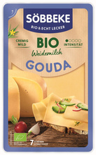 Ser gouda plastry 125 g - Sobbeke (BIO)