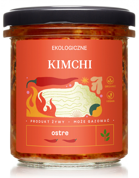 Kimchi Ostre 300g - Zakwasownia