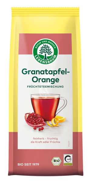 Herbatka granat pomarańcza 75 g - Lebensbaum (BIO)