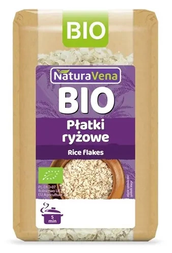 Płatki ryżowe 300 g - Naturavena (EKO)