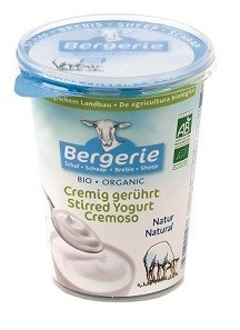 Owczy kremowy jogurt naturalny 400 g - Bergerie (BIO)