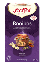 HERBATKA ROOIBOS Z CYNAMONEM I GOŹDZIKAMI BIO (17 x 1,8 g) 30,6 g - YOGI TEA