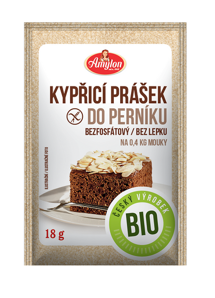 Proszek do pieczenia piernika bezglutenowy 18 g - Amylon (EKO)