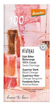 Czekolada kakaowa czerwona pomarańcza 90 g - Vivani (EKO)