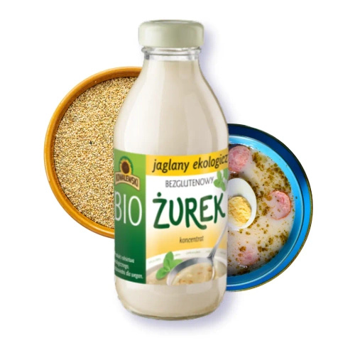 Żurek jaglany bezglutenowy koncentrat 320 ml - Kowalewski (EKO)