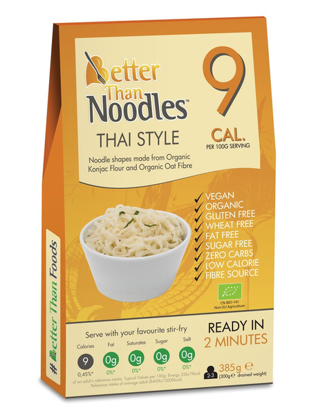 Makaron Konjac Noodle Thai Style Bezglutenowy 385g - Better Than Food