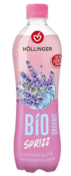 Napój gazowany lawendowy 500 ml - Hollinger (EKO)