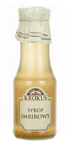 Syrop imbirowy bezglutenowy 355 g (280 ml) - Krokus