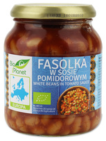 Fasolka w sosie pomidorowym 360 g - Bio Planet (BIO)