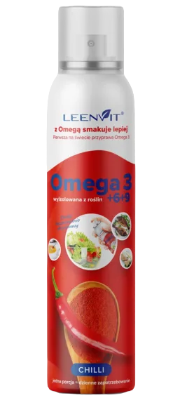 Omega 3,6,9 O Smaku Chili W Sprayu 150 Ml - Leenvit