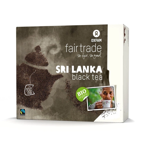 Herbata Czarna Sri Lanka Fair Trade Bio (100 X 1,8 G) 180 G  -  OXFAM