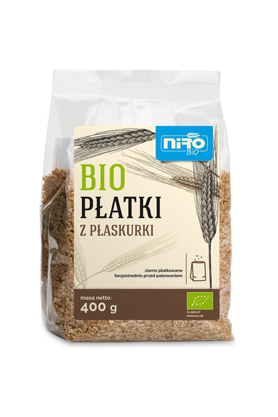 Płatki z płaskurki 400 g - Niro (BIO)