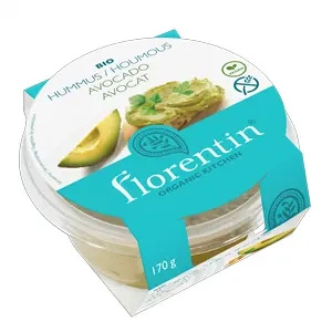 Hummus z awokado bezglutenowy 170 g - Florentin (EKO)