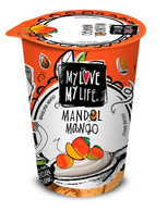 DESER MIGDAŁOWY MANGO BEZGLUTENOWY BIO 180 g - MY LOVE MY LIFE