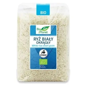 Ryż biały okrągły 1 kg - Bio Planet (EKO)