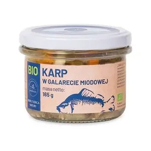 Karp w galarecie miodowej 165 g - Ryby Z Serca Natury (EKO)