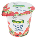 Kozi jogurt truskawkowy 125 g - Danmis