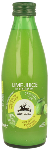 Sok limonkowy z limonki NFC 100 % 250 ml - Alce Nero (BIO)