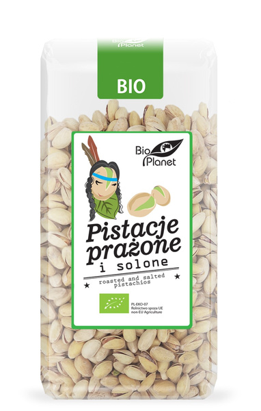 Pistacje Prażone i Solone 300 g - Bio Planet