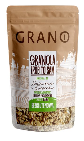 Mieszanka na granolę bezglutenowa 400 g - Grano