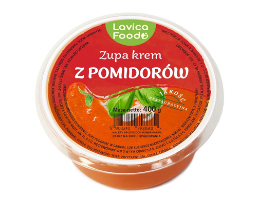 Zupa krem z pomidorów 400 g - Lavica Food