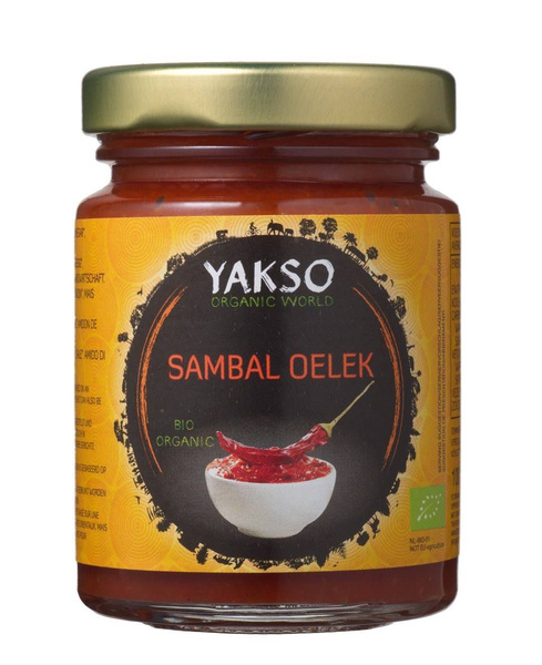 Sos chili sambal oelek 100 g - Yakso (EKO)