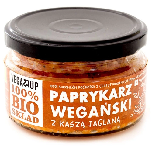 Paprykarz Wegański Z Kaszą Jaglaną Bio 190 G  -  VEGA UP